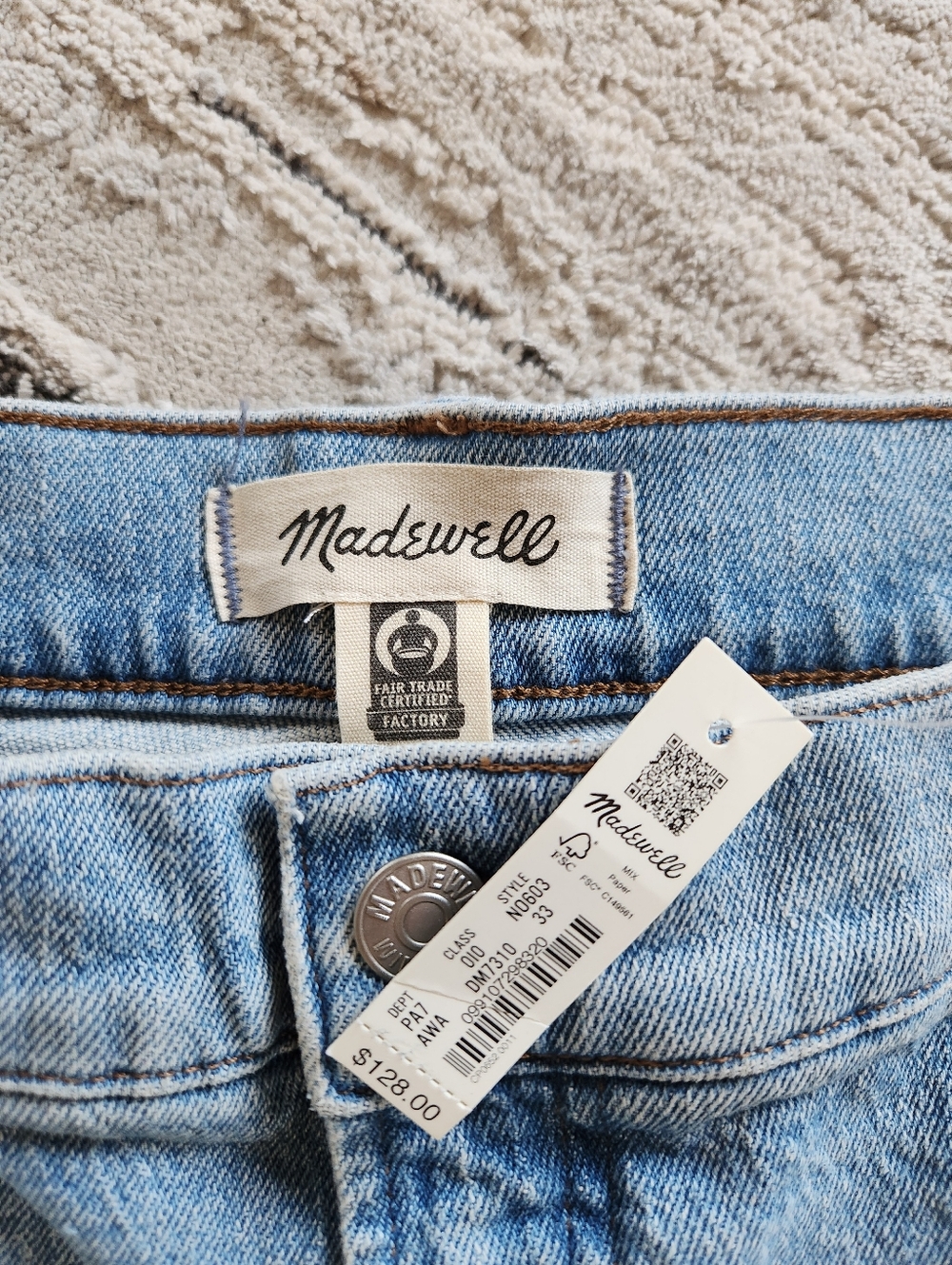 Madewell The Perfect Vintage Wide Leg Crop Jean - Picture 3 of 6